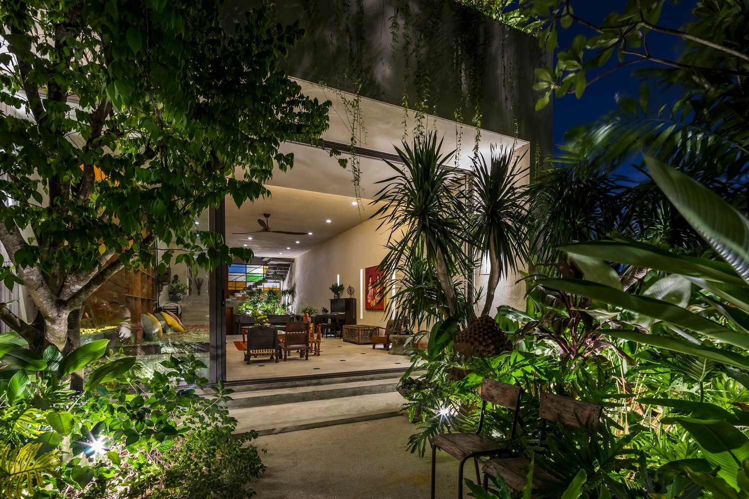 Chọn cây xanh cho thiết kế nhà phố
